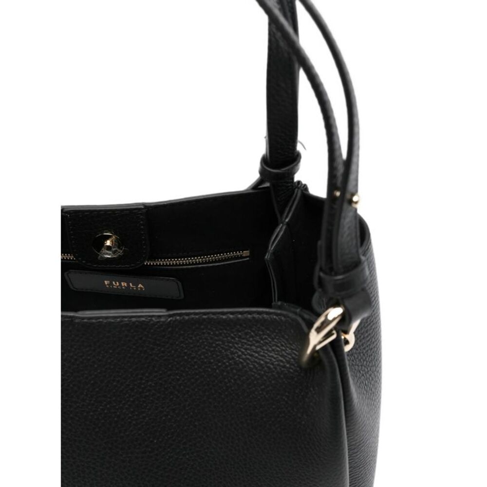 Furla Black Tote Bags Women - Picture 2 of 5